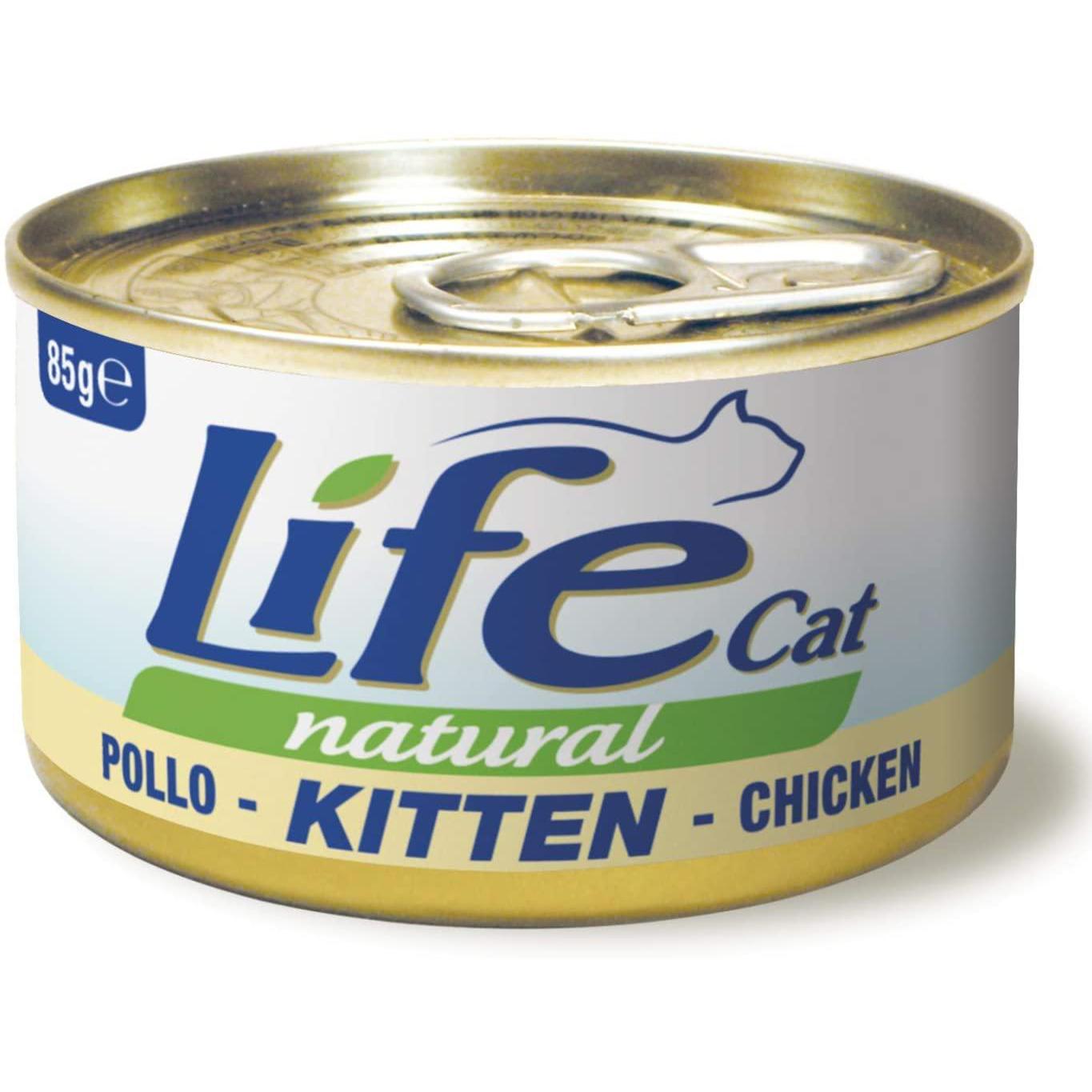 Life Cat Kitten Pollo Lattina 85gr Life Cat Kitten Pollo Lattina 85gr